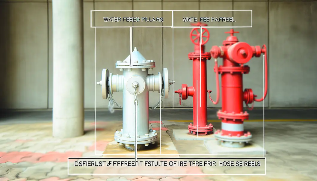 Trụ cứu hỏa truyền thống thường gặp trong các khu đô thị.