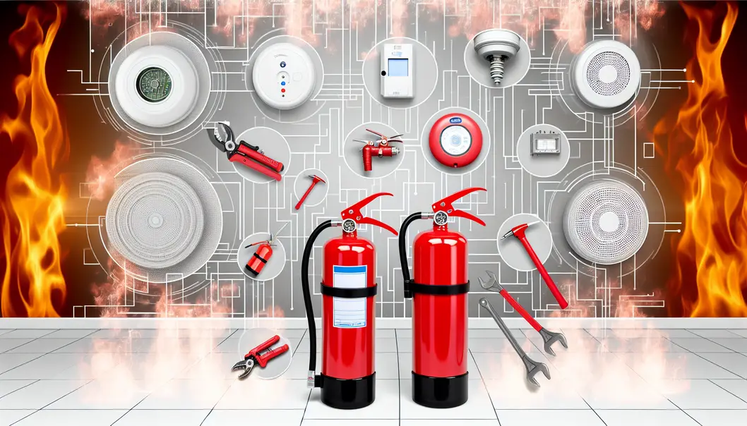 Cư dân và nhân viên tham gia buổi diễn tập PCCC.