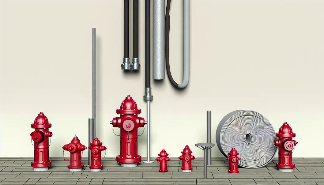 Trụ cứu hỏa truyền thống thường gặp trong các khu đô thị.