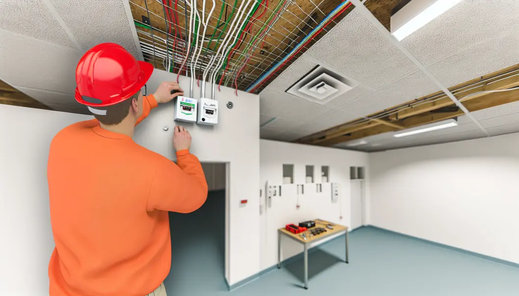 Công việc bảo trì hệ thống báo cháy được thực hiện định kỳ.